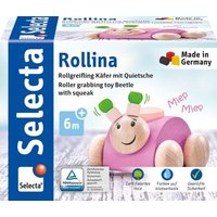 SELECTA 61072 Babywelt Rollina, rosa, 7,5 cm von SELECTA
