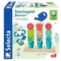 SELECTA 62086 KLEINKINDWELT Steckspiel Blumen, 14 Teile SELECTA 62086 KLEINKINDWELT Steckspiel Blumen, 14 Teile von SELECTA