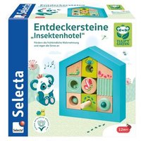 SELECTA 62087 KLEINKINDWELT Entdeckersteine Insektenhotel, 11 Teile SELECTA 62087 KLEINKINDWELT Entdeckersteine Insektenhotel, 11 Teile von SELECTA
