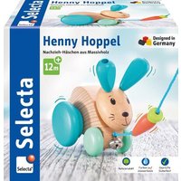 SELECTA 62100 Henny Hoppel, Nachzieh-Hase, 13 cm von SELECTA
