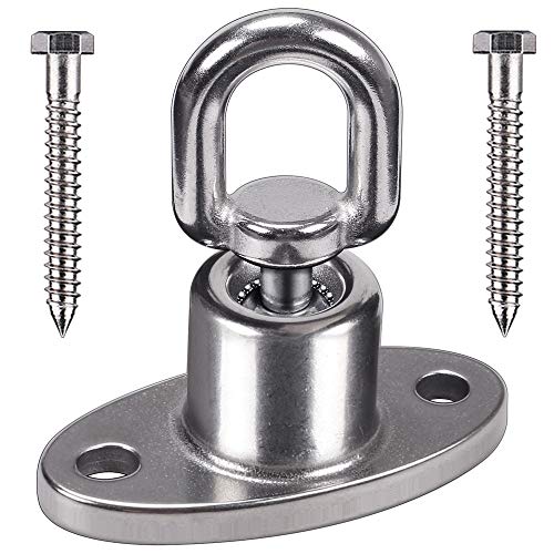 SELEWARE Deckenhaken Schwerlast Schaukelhaken Holzbalken - Hängesessel Outdoor Drehhaken Boxsack Halterung Schaukelhaken Holzbalken hängematte Befestigung Deckenhalterung für Schaukel Gym 540KG SELEWARE Deckenhaken Schwerlast Schaukelhaken Holzbalken - Hängesessel Outdoor Drehhaken Boxsack Halterung Schaukelhaken Holzbalken hängematte Befestigung Deckenhalterung für Schaukel Gym 540KG von SELEWARE