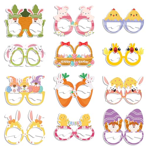 12pcs Ostergläser Für Kid Adult Party Dekoration Osterkorb Stuffers Für Spring Birthday Party Gunst von SELVFZ