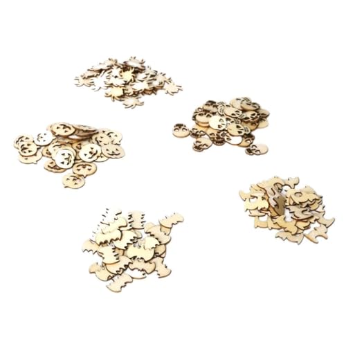 SELVFZ 150pcs Hölzerne Konfetti Schädelschläger Für Katzenkürbis Spinnenscheiben Halloween Halloween Confetti SELVFZ 150pcs Hölzerne Konfetti Schädelschläger Für Katzenkürbis Spinnenscheiben Halloween Halloween Confetti von SELVFZ