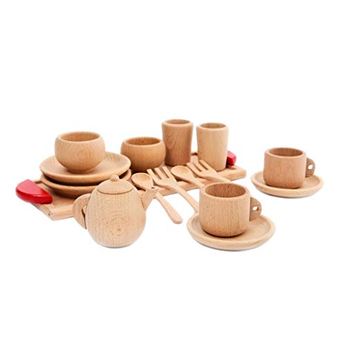 1Set Wooden TableWares Tools Tea Tasse Teatime Party Für Spielzeugpuppenhaus Holz Set 1Set Wooden TableWares Tools Tea Tasse Teatime Party Für Spielzeugpuppenhaus Holz Set von SELVFZ