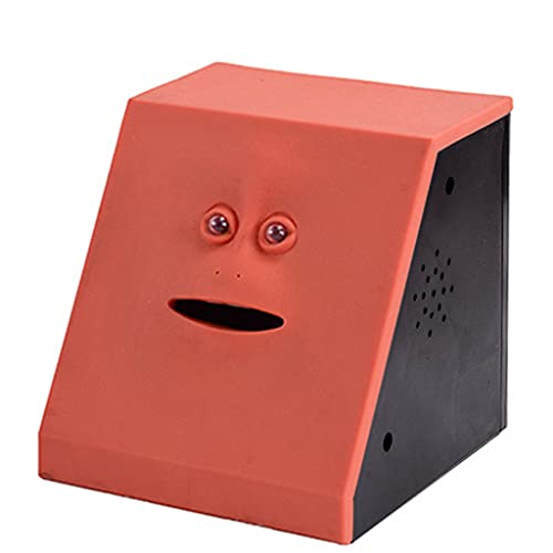 1pc Simulation Lächelnde Gesichtsanlage Safe Box Money Für Kreative Automatische Münz Roll Safe Box Neuheit Banking Trick von SELVFZ