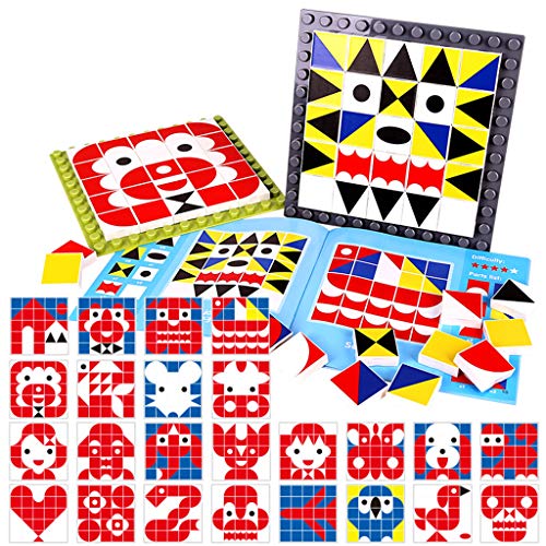 208pcs Holzrätsel Puzzle Geometrisches Denken Training Spiel Kinder Lernen 208pcs Holzrätsel Puzzle Geometrisches Denken Training Spiel Kinder Lernen von SELVFZ