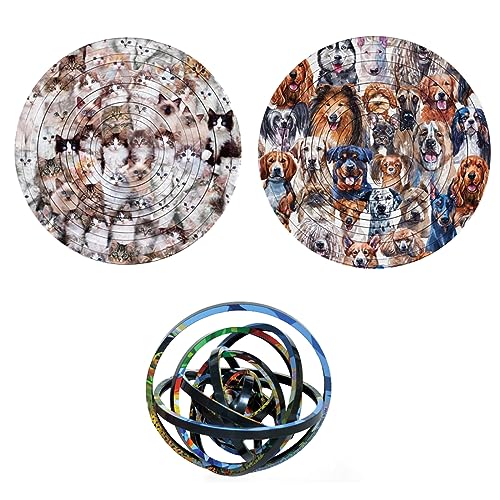 3D Rotierende Puzzle Stressabbau Puzzel Spielzeug Gehirnspiel Herausfordernd Spielzeug Für Kinder Erwachsene Lustige Dekompress Puzzle 3D Rotierende Puzzle Stressabbau Puzzel Spielzeug Gehirnspiel Herausfordernd Spielzeug Für Kinder Erwachsene Lustige Dekompress Puzzle von SELVFZ