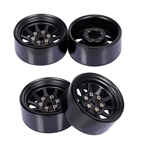4pieces Metalllegierung Rad Für Rand Beadlock Hubs Schwerlager Teil des Ferngesteuerten Rock SCX10 90 Rad Hubs Extension Adapter Von 1:10 Skala 4pieces Metalllegierung Rad Für Rand Beadlock Hubs Schwerlager Teil des Ferngesteuerten Rock SCX10 90 Rad Hubs Extension Adapter Von 1:10 Skala von SELVFZ