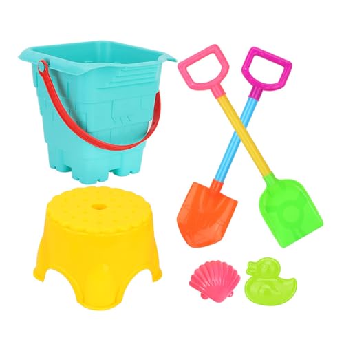 6pcs Strand Spielzeug Outdoor Sandspiel Schloss Schimmelspielzeugeimer Schaufel Lustige Sandbad Badewasser Spiel Spielzeug Kinder Sommergeschenk 6pcs Strand Spielzeug Outdoor Sandspiel Schloss Schimmelspielzeugeimer Schaufel Lustige Sandbad Badewasser Spiel Spielzeug Kinder Sommergeschenk von SELVFZ