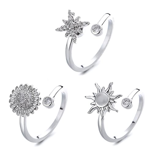Anti Stress Angst Zappel Erweiterbarer Rotierendes Geschenk Sechspunkted Star Für Sonnenblume Für Frauen Persönlichkeit Jude Anti Stress Angst Zappel Erweiterbarer Rotierendes Geschenk Sechspunkted Star Für Sonnenblume Für Frauen Persönlichkeit Jude von SELVFZ