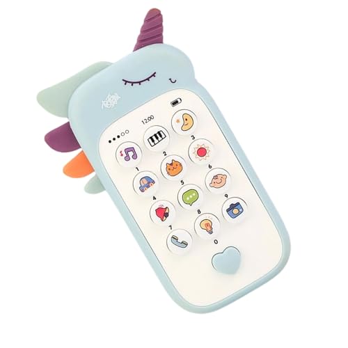 Baby Telefon Spielzeug Leuchte Puzzle Mobile Sound Hand Auge Koordination Baby Lightup von SELVFZ