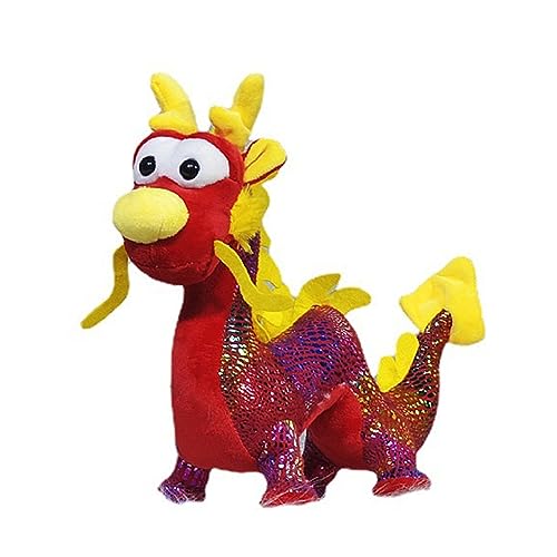 Cartoon Plüschpuppe Simulation Dragon Girls Stofftiere Spielzeug Schlaf Kuaddle Spielzeug Süße Couch Decors Kinder Bevorzugt Geschenk Stofftier von SELVFZ