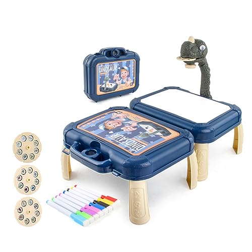 Developmental Building Block Table/Graffiti Spielzeug Für W/Cartoon Projektion Lackiererbaublock Kinder GI Developmental Building Block Table/Graffiti Spielzeug Für W/Cartoon Projektion Lackiererbaublock Kinder GI von SELVFZ