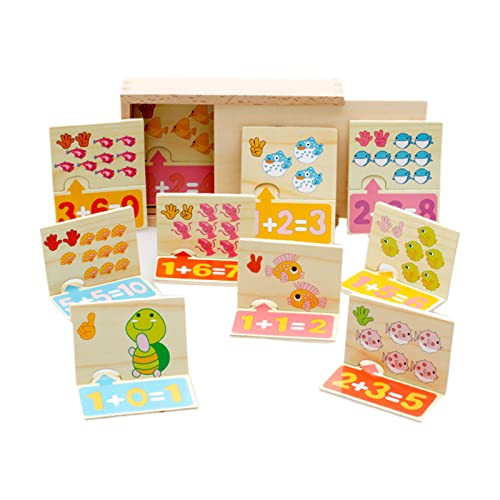 SELVFZ Digital Puzzle Counting Early Education Development Toy Für Kinder Digitale Nummer Math Cartoon Spiel Digitale Rätsel Für Kindertischspiel von SELVFZ
