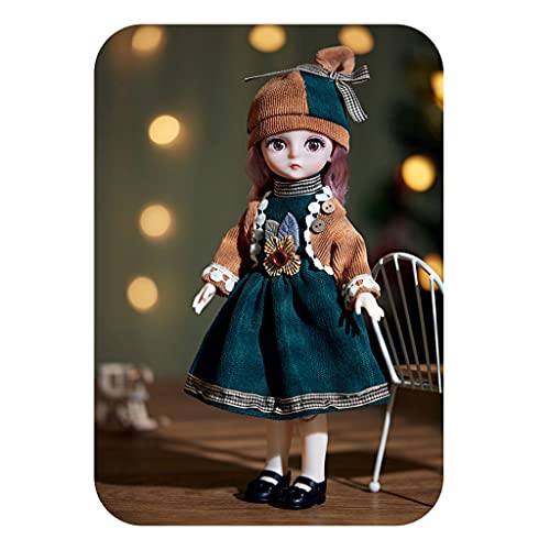 Dolls Dolls Jointed Für Puppen Spielzeug Mit Vollem Set Clothes Schuhe Perücke Make Up Geschenke Für Kinder Mädchen Augapfelpuppe Dolls Dolls Jointed Für Puppen Spielzeug Mit Vollem Set Clothes Schuhe Perücke Make Up Geschenke Für Kinder Mädchen Augapfelpuppe von SELVFZ