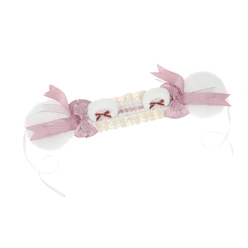 Einzigartige Bärenohren Anime Stirnband Plüsch Haarband Hair Accessoires Spitze Kopfschmuck Cosplay Kostüm Für Modebegeisterte Einzigartige Bärenohren Anime Stirnband Plüsch Haarband Hair Accessoires Spitze Kopfschmuck Cosplay Kostüm Für Modebegeisterte von SELVFZ