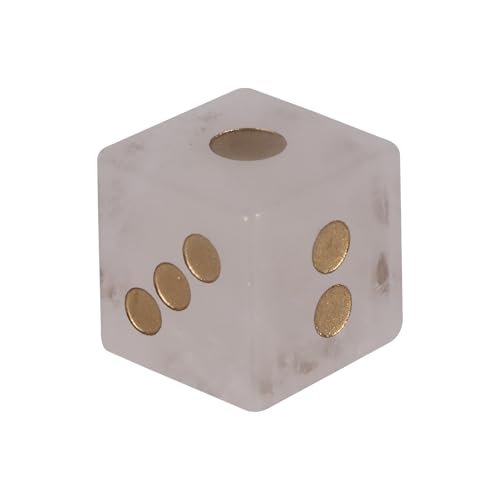 Einzigartige Natürliche Kristall Mehrseitig Spiel Dices Round Corner Rollenspiel 6 Tischspiele Glatte Oberflächen Sechs Runde Ecke von SELVFZ