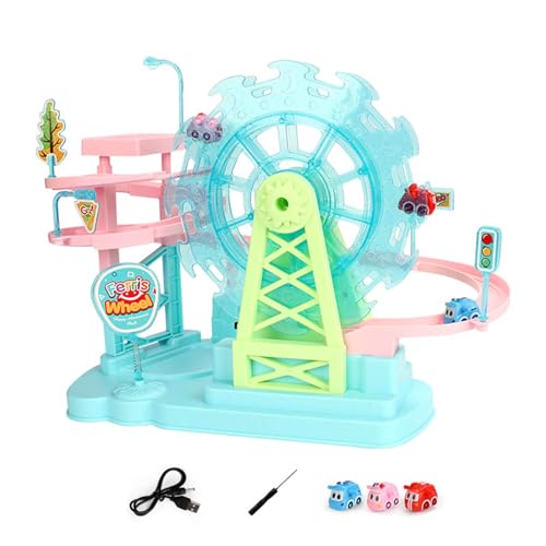 Electric Ferris Track Game Set Set Playful Roller Playset Mit LED Blitzlichtern Und Musik 3 Jahre Und Über Kleinkindern Ferris Wheel Roller Slide Track Toy Electric Ferris Track Game Set Set Playful Roller Playset Mit LED Blitzlichtern Und Musik 3 Jahre Und Über Kleinkindern Ferris Wheel Roller Slide Track Toy von SELVFZ