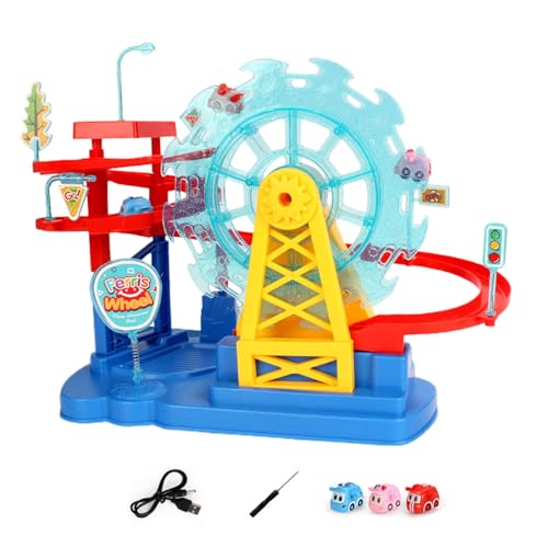 Electric Ferris Track Game Set Set Playful Roller Playset Mit LED Blitzlichtern Und Musik 3 Jahre Und Über Kleinkindern Ferris Wheel Roller Slide Track Toy Electric Ferris Track Game Set Set Playful Roller Playset Mit LED Blitzlichtern Und Musik 3 Jahre Und Über Kleinkindern Ferris Wheel Roller Slide Track Toy von SELVFZ