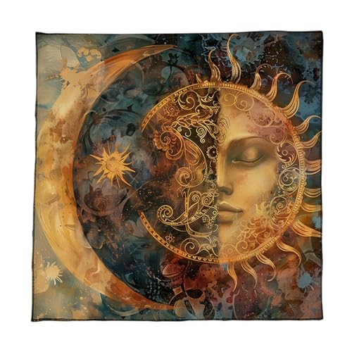 Elegante Velvets Tischdecke Portables Wahrsagerungsmatten Mit Mystischen Kunstwerken Für Spirituelle Meditationen Und Home Dekorationentragables Tarots Spreizende Velvets Matten von SELVFZ