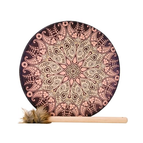 Entspannende Handtrommel Für Stressabbau Schamane Drum Sibirian Drum Spirit Musik Handgefertigte Schamanische Trommel Mit Drum Stick Shaman Drum Entspannende Handtrommel Für Stressabbau Schamane Drum Sibirian Drum Spirit Musik Handgefertigte Schamanische Trommel Mit Drum Stick Shaman Drum von SELVFZ