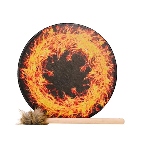 Entspannende Handtrommel Für Stressabbau Schamane Drum Sibirian Drum Spirit Musik Handgefertigte Schamanische Trommel Mit Drum Stick Shaman Drum Entspannende Handtrommel Für Stressabbau Schamane Drum Sibirian Drum Spirit Musik Handgefertigte Schamanische Trommel Mit Drum Stick Shaman Drum von SELVFZ