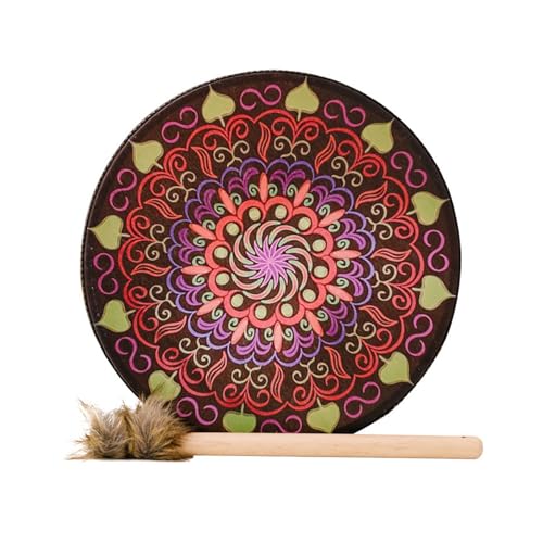 Entspannende Handtrommel Für Stressabbau Schamane Drum Sibirian Drum Spirit Musik Handgefertigte Schamanische Trommel Mit Drum Stick Shaman Drum Entspannende Handtrommel Für Stressabbau Schamane Drum Sibirian Drum Spirit Musik Handgefertigte Schamanische Trommel Mit Drum Stick Shaman Drum von SELVFZ