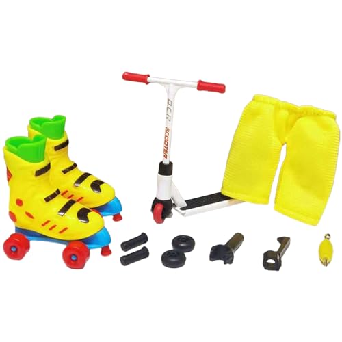 Finger Roller Skates Finger Scooter Shorts Set Fingerspielzeug Für Kleinkind Erwachsene Entwickeln Geschicklichkeit Und Kreativität Finger Roller Skates Finger Scooter Shorts Set Fingerspielzeug Für Kleinkind Erwachsene Entwickeln Geschicklichkeit Und Kreativität von SELVFZ