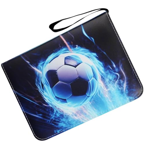 Football Card Collector's Album 50 Seiten Für Organisiertes Display Für Sportfußballkarten Binder Standardgröße von SELVFZ