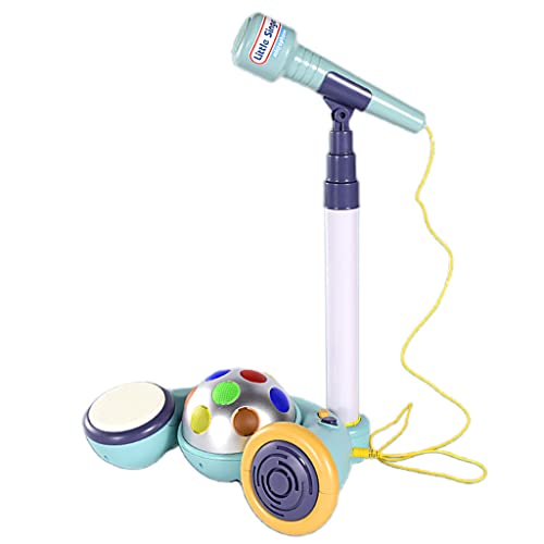 Für Kreative Kinderkaraoke Maschine Einstellbare Mikrofonständer Amplifizieren Lautsprecher Spielzeug Kinder Vertikale Karaoke Sing T von SELVFZ