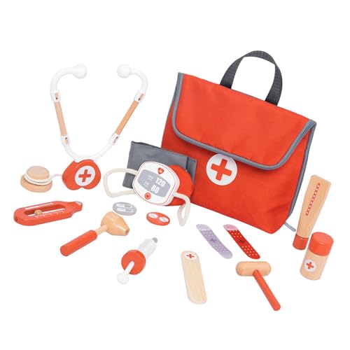 Hölzerne Doktor So Als Würde Man EIN Spiel Für Kinder Mit Stethoskop Thermograph Sicherer Bildungsspielzeug Set Tun Um Kinder Zu Spielen Hölzerne Doktor So Als Würde Man EIN Spiel Für Kinder Mit Stethoskop Thermograph Sicherer Bildungsspielzeug Set Tun Um Kinder Zu Spielen von SELVFZ