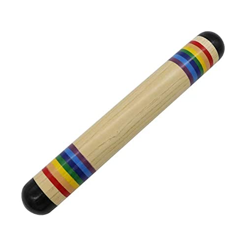 Hölzerner Regenstift Regenmaker Musikinstrument Spielzeug Für Kinder Handschüttler Regen Shaker Musikspiel Rassel Für Baby Musical Toy Für Babys Musical Toy Drum Holz von SELVFZ