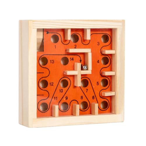 Holzbalance Maze Game Walking Perlen Puzzlespielzeug Mit Herausfordernden Wegen Für Kinder Lernen Spielzeug Um Raum Zu Denken Elternkind Interaktives Puzzlespiel Entwickeln von SELVFZ