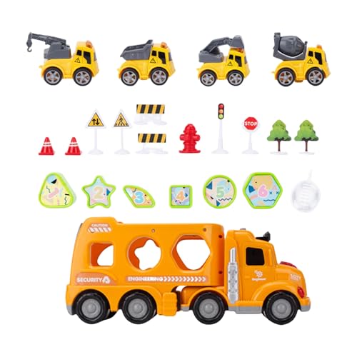 Interaktives Gelenkautospielzeug Für Kinder Problemlösen Und Feinmotorik Fertigkeiten Die Bauwagen Spielen Fahrzeugspielzeug Bildungsschieber Für Kinder von SELVFZ