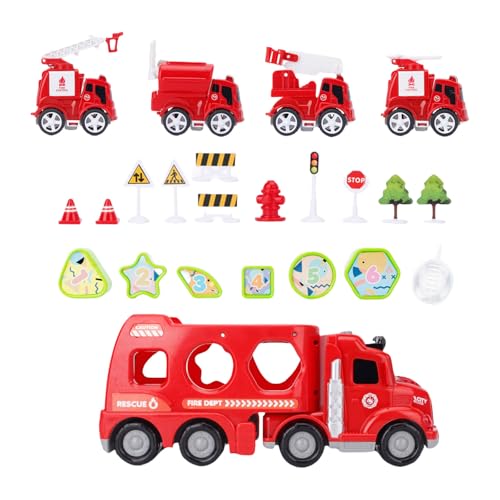 Interaktives Gelenkautospielzeug Für Kinder Problemlösen Und Feinmotorik Fertigkeiten Die Bauwagen Spielen Fahrzeugspielzeug Bildungsschieber Für Kinder von SELVFZ