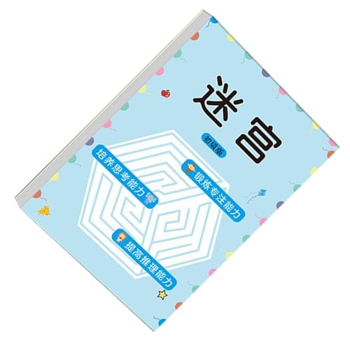 Interaktives Puzzle Buch Design Für Kinder 3 Bis 6 Jahre Um Sich Zu Konzentrieren Und Fähigkeiten Zu Denken Haus Oder Schulpädagogik Labyrinthbücher von SELVFZ