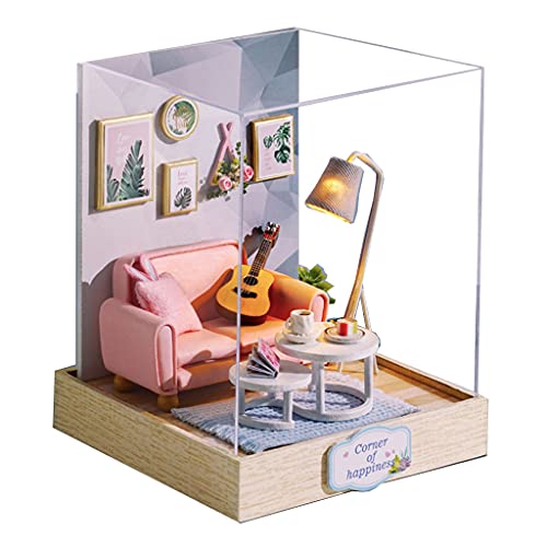 SELVFZ Kid's Realistic Handcraft Wooden House Für Kleinkinder Vorschule & Vorgetäuscht Für Spiel Miniaturhandbuch Haus Kidktraft Accessoires von SELVFZ