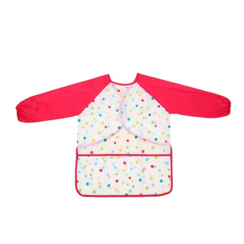 Kids Art Smocks Kinder Malen Schürze Wasserdicht Für Bastelküchen Klassenzimmer Hausmalerei Schürzen Mit 2 Ärmeln von SELVFZ