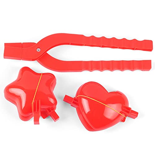 Kids Star/herzförmige Schneeballklemme Set Für Jungen/Mädchen Geburtstagsgeschenke Für Kinder 6-8 Für Kreative Langeweile Langeweile Spiel von SELVFZ