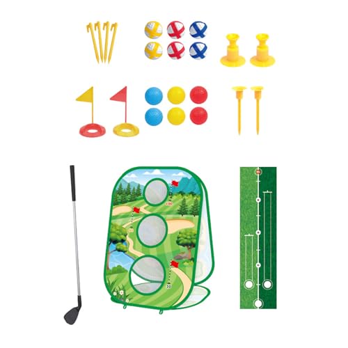 Kinder Golfspiel Golfkrocket Set Für Familien Freien Für Alle Altersgruppen Motorische Fähigkeitenentwicklung Spielen Kinder Golfspiel Golfkrocket Set Für Familien Freien Für Alle Altersgruppen Motorische Fähigkeitenentwicklung Spielen von SELVFZ