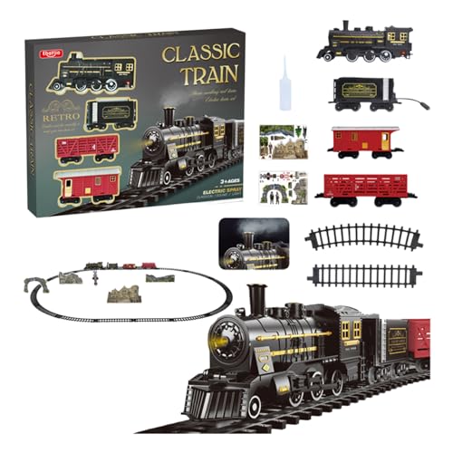 Kinder Train Adventure Theme Carriage Track Set Mit Zug Kreatives Spiel Für Kinder Playset Puzzle Spielzeugspielzeugzug Für Kleinkinder Kinder Train Adventure Theme Carriage Track Set Mit Zug Kreatives Spiel Für Kinder Playset Puzzle Spielzeugspielzeugzug Für Kleinkinder von SELVFZ