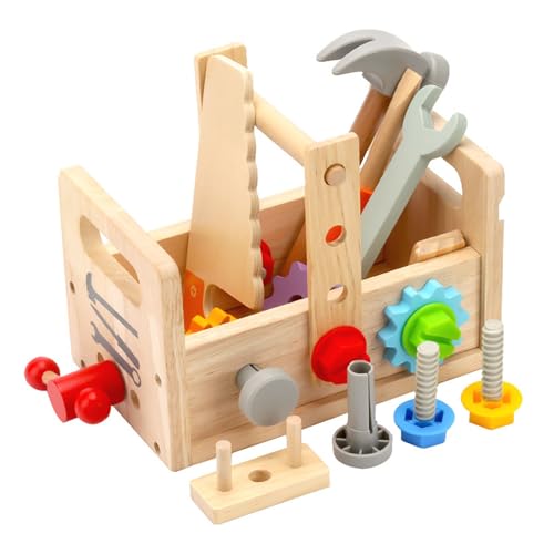 Kinder Tun Town Toolbox Toy Pädagogische Bildung Holzreparaturwerkzeug Gehirn Entwicklungs Carpenter Spielzeug Für W/Schraubendreher Für Childre Kids Toolbox Set Für Jungen Mit Echten Tools Kids Kinder Tun Town Toolbox Toy Pädagogische Bildung Holzreparaturwerkzeug Gehirn Entwicklungs Carpenter Spielzeug Für W/Schraubendreher Für Childre Kids Toolbox Set Für Jungen Mit Echten Tools Kids von SELVFZ