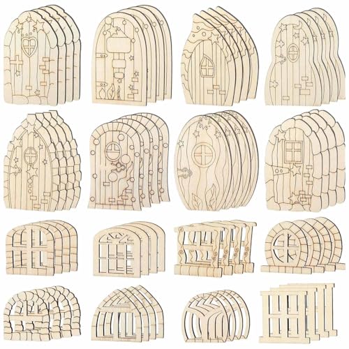 Kreative Holzgartentüren Weihnachts Elfen Türen Zeichnen Set Für Kinder Kreative Holzgartentüren Weihnachts Elfen Türen Zeichnen Set Für Kinder von SELVFZ