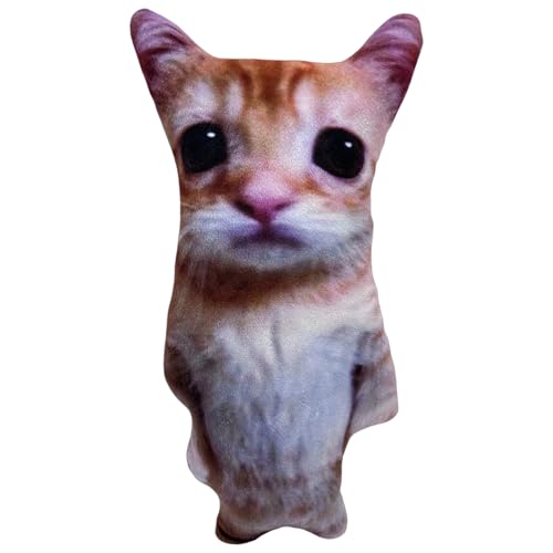Kuschelige Tiere Plushie Wurfkissen Tiere Plüsch Weich Gefüllte Katzen Für Spiele Für Heimdekore Verwendet von SELVFZ