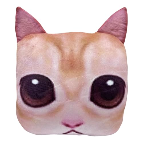 Kuschelige Tiere Plushie Wurfkissen Tiere Plüsch Weich Gefüllte Katzen Für Spiele Für Heimdekore Verwendet von SELVFZ