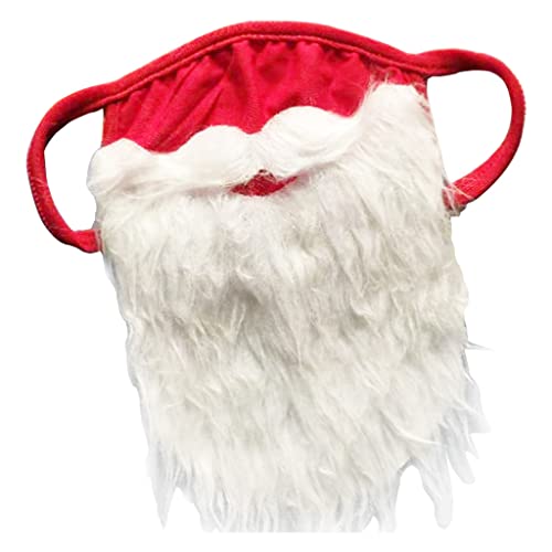 Lustige Gesichtsmaske Realistische Weihnachtsmann Weihnachtsfest Bühnen Drama Kostümzubehör Home School Büro Neujahrsfeier Vorräte von SELVFZ