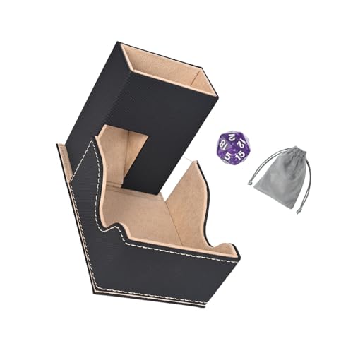 Multifunktional Rollbarer Dices Tower & Storage Box Mit Verschluss Für Rollenspiele Brettspiele Clospeure Dices Tower Fall von SELVFZ