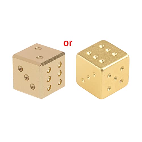 Plattierung 6 Seitiger Metallwürfel 16mm 0 63 Zoll Digital Zahlen Dots Cubes Square Corner Für Kids Educational Brettspiele Plattierung 6 Seitiger Metallwürfel 16mm 0 63 Zoll Digital Zahlen Dots Cubes Square Corner Für Kids Educational Brettspiele von SELVFZ
