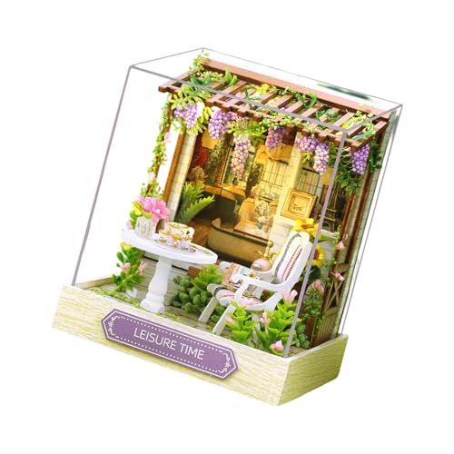 Puzzlegebäude Set Miniatur Street Szenenversammlung Kits Bildungshandwerksprojekt Für Erwachsene Kids Kreative Aktivität Holzmodell Hausgebäude Kits von SELVFZ