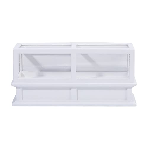 SELVFZ 1/12 Miniatur Displayschrank Modell Möbelmodell Spielzeug Schönes Puppenhaus Lagerregal Für Kinder Accessoires Für Möbel Accessoires Für Model von SELVFZ